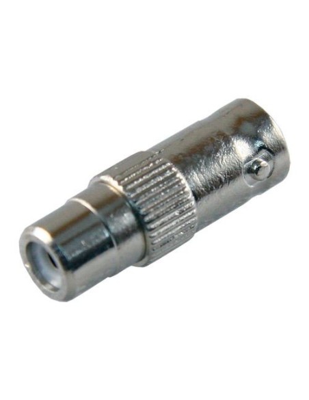 Conector BNC hembra a RCA hembra