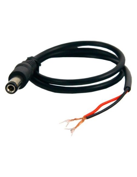 Conector de alimentación DC macho a dos cables paralelos
