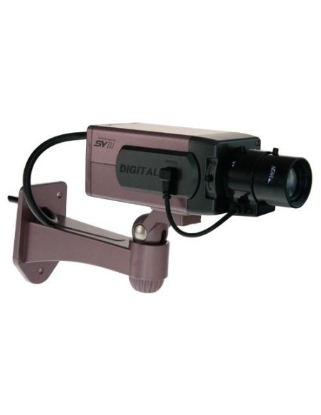 Cámara falsa box con LED intermitente