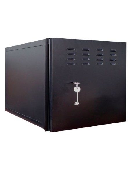 LOCKBOX-6U-SL Caja metálica cerrada 6U para DVR