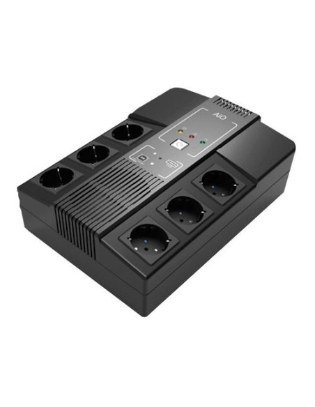 UPS600VA-6 Sistema de alimentación ininterrumpida (SAI) de 600VA/360W