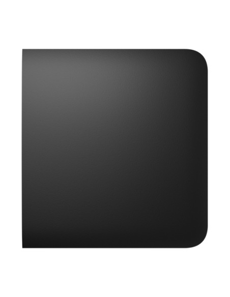 AJ-SIDEBUTTON-1G2W-B Panel táctil negro para un interruptor de luz