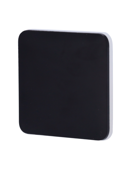AJ-SOLOBUTTON-1G2W-B Panel táctil negro para un interruptor de luz