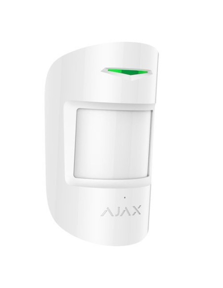 Detector PIR anti mascotas y de rotura de cristal Ajax AJ-COMBIPROTECT-W