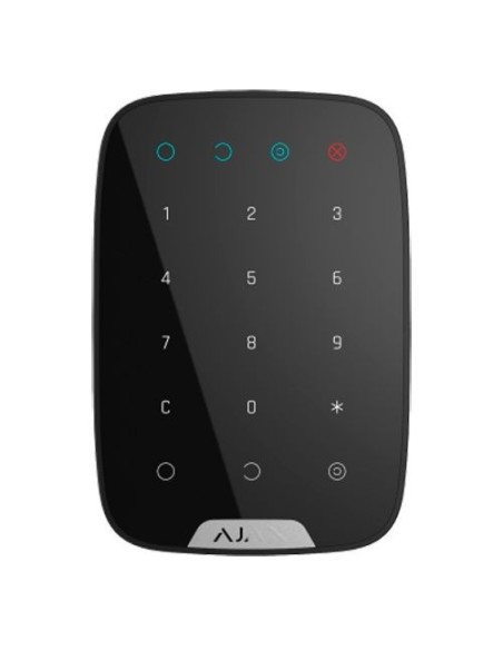 Teclado inalámbrico Ajax AJ-KEYPAD-B, negro