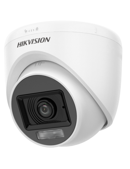 DS-2CE76D0T-LPFS(2.8mm) Cámara Domo 4en1 Hikvision 2 Mpx, 101 grados con Micro