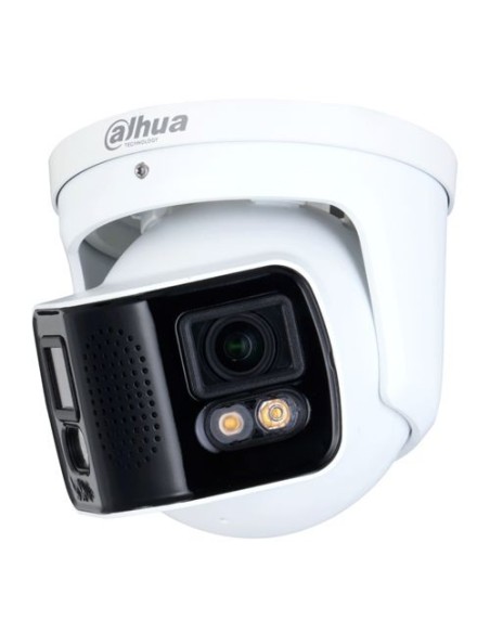 IPC-PDW5849-A180-E2-ASTE Domo IP Dahua Full Color 2x4 Mpx, 180 grados, IR 40m con Micro