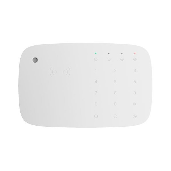 AJ-KEYPADCOMBI-W Teclado inalámbrico Ajax con lector RFID y Sirena
