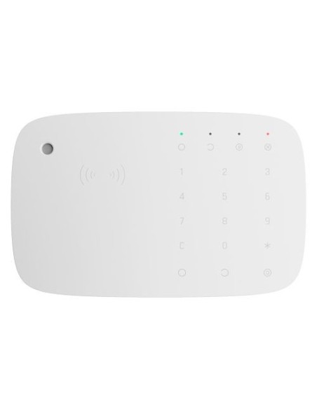 AJ-KEYPADCOMBI-W Teclado inalámbrico Ajax con lector RFID y Sirena