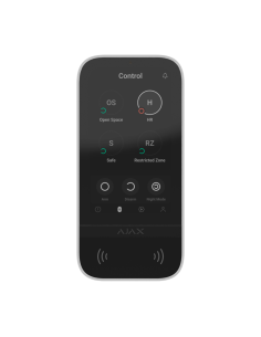 AJ-KEYPADTOUCHSCREEN-W Teclado Táctil Ajax con lector RFID