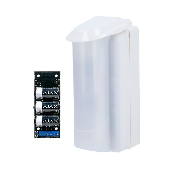 DV-MONOLITH-DT-K Detector de exterior Duevi compatible con Ajax, doble PIR y Microondas