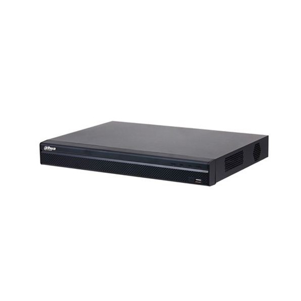 NVR4208-8P-4KS3 Grabador NVR Dahua 8 CH de 12 Mpx (6K) con 8 puertos PoE y alarmas, admite 2 HDD