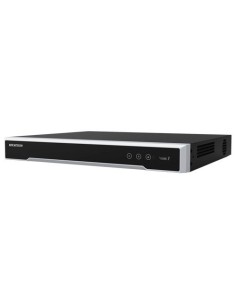 DS-7616NI-Q2/16P(D) Grabador NVR Hikvision 16 CH IP 8 Mpx (4K) con 16 puertos PoE, admite 2 HDD