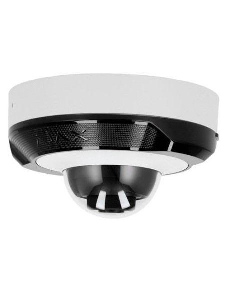 AJ-DOMECAM-MINI-5-W Cámara IP Domo Ajax de 5 Mpx, 100-110 grados, IR 15m con Micro