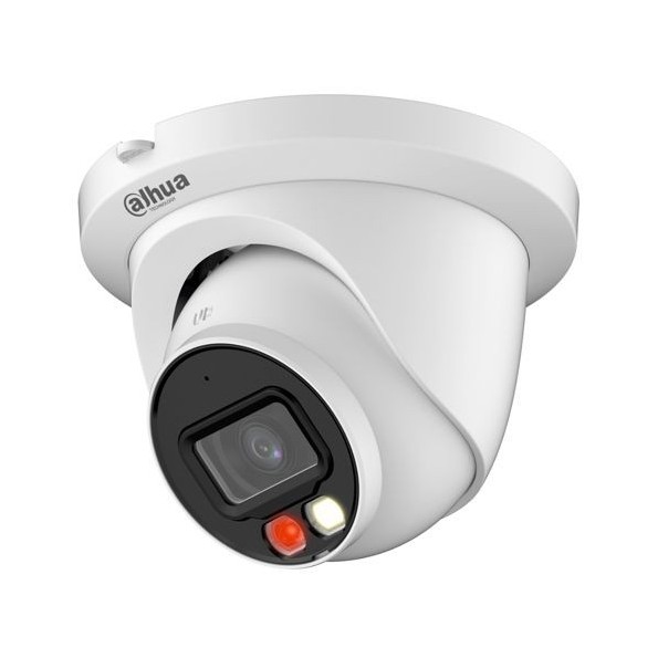 IPC-HDW2449TM-S-IL Domo Dahua, 4 Mpx Full Color, 95 grados, Iluminación Dual 30m con Micro