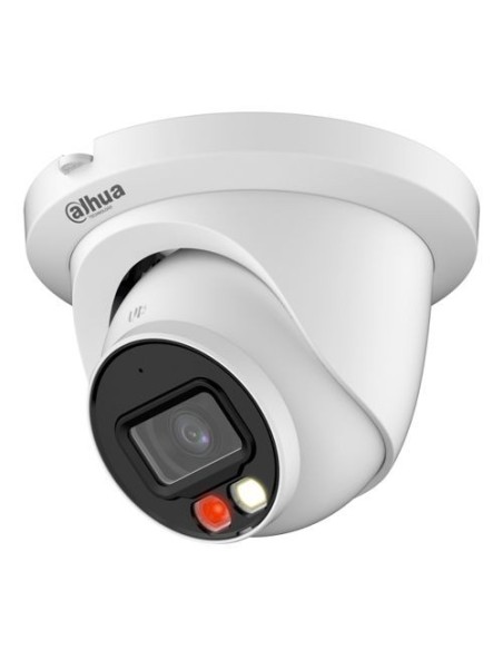 IPC-HDW2449TM-S-IL Domo Dahua, 4 Mpx Full Color, 95 grados, Iluminación Dual 30m con Micro