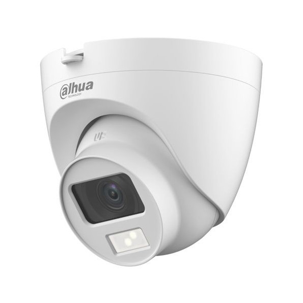 HAC-HDW1200CLQ-IL-A-S6 Cámara Domo Dahua 1080p, 102 grados, Iluminación Dual 20m con Micro