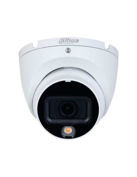 HAC-HDW1200TLM-IL-A-S6 Cámara Domo Dahua 1080p, 102 grados, Iluminación Dual 20m con Micro