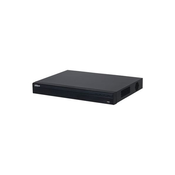 NVR4204-P-4KS3 NVR IP Dahua de 4 canales 12 Mpx con 4 puertos PoE, admite 2 HDD