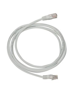 Latiguillo de red de 2m, cable UTP categoría 5E, blanco