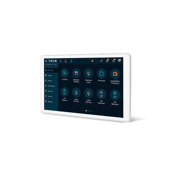 RP432KPTZEUA Teclado Táctil Cableado Controlador de alarma, Smart Home y Vídeo RisControl
