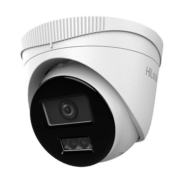 IPC-T240HA-LUC Domo IP HiLook, 4 Mpx, 104 grados, visión nocturna 20m con Micro