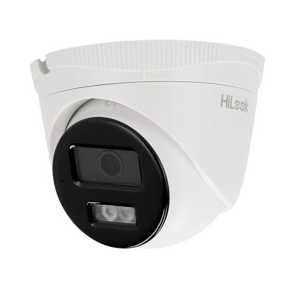 IPC-T240HA-LU Domo IP HiLook, 4 Mpx, 98 grados, visión nocturna 30m con Micro