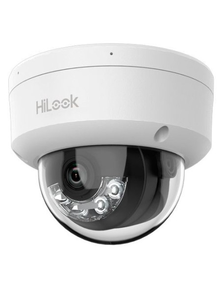 IPC-D160HA-LU Domo antivandálica IP HiLook, 6 Mpx, 113 grados, visión nocturna 30m con Micro