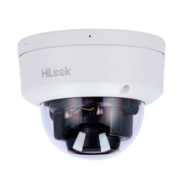 IPC-D640HA-LZU Domo antivandálica IP HiLook, 4 Mpx, Zoom 4x, visión nocturna 30m con Micro