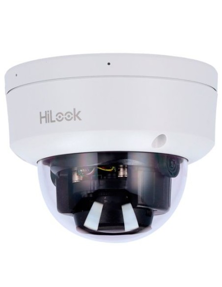 IPC-D640HA-LZU Domo antivandálica IP HiLook, 4 Mpx, Zoom 4x, visión nocturna 30m con Micro