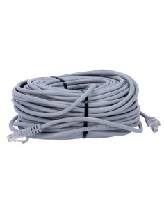 Latiguillo de red de 30m, cable UTP categoría 5E, gris
