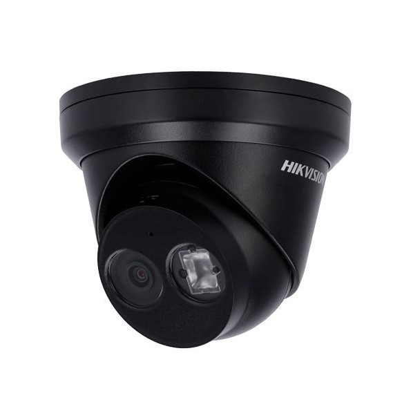 DS-2CD2343G2-IU(2.8mm)(BLACK) Domo IP Hikvision, 4 Mpx, 103 grados, IR 30m con Micro