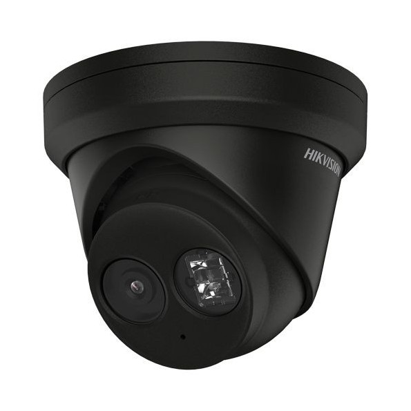 DS-2CD2383G2-IU(2.8mm)(BLACK) Domo IP Hikvision, 8 Mpx, 107 grados, IR 30m con Micro