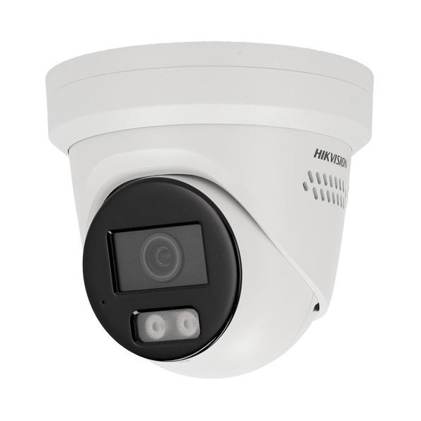 DS-2CD2347G2H-LISU/SL(2.8mm)(eF) Domo IP Hikvision, 4 Mpx, 111 grados, Luz híbrida 30m con Micro