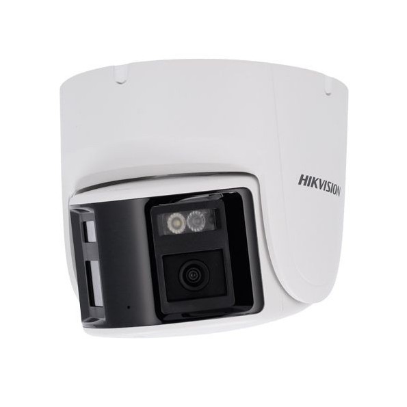 DS-2CD2347G2P-LSU/SL(C) Domo IP Hikvision, 4 Mpx, 180 grados, Luz blanca 30m con Micro
