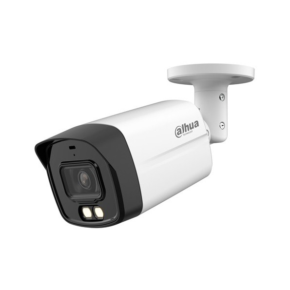 HAC-HFW1200TLM-IL-A-S6 Cámara Dahua 4 en 1, 2Mpx, 102 grados, Dual Light 40m con Micro