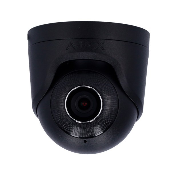 AJ-TURRETCAM-5-0400-B Cámara IP Ajax negra de 5 Mpx, 75-85 grados, IR 50m con Micro