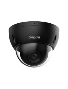 IPC-HDBW2441E-S-B Domo IP antivandálico Dahua Negra 4 Mpx, 102 grados, IR 30m con Micro