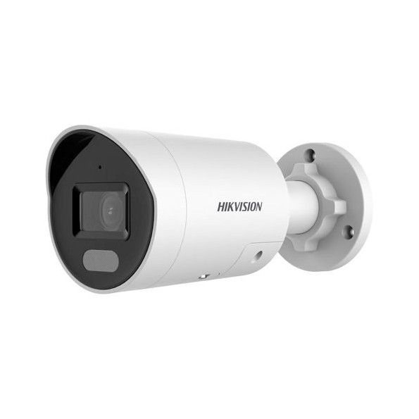 DS-2CD2047G2H-LIU/SL(2.8mm)(eF) Cámara Bullet IP 4 Mpx Hikvision, 104 grados, Luz híbrida 40m con Micro