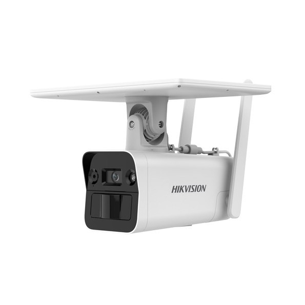 DS-2XS2T41G1-ID/4G/C05S07 Cámara IP Solar 4G Hikvision 4 Mpx, 79 grados, IR 30m con Micro
