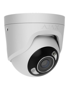AJ-TURRETCAM-5-HL-W Cámara IP Ajax de 5 Mpx, 100-110 grados, Iluminación Dual 50m con Micro