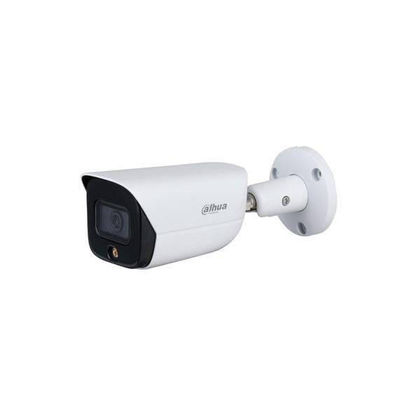 IPC-HFW3449E-S-IL Cámara IP Dahua exterior, 4 Mpx, 100 grados, Iluminación Dual 50m con Micro