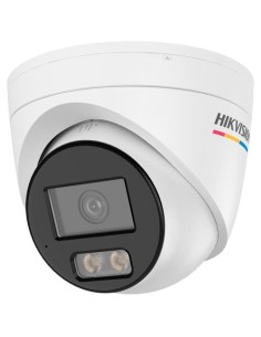 DS-2CD1347G3H-LIUF(2.8mm) Cámara Turret IP 4 Mpx Hikvision, 104 grados, Luz Dual 30m con Micro