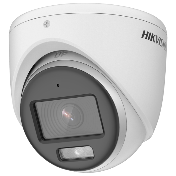DS-2CE70KF0T-LMFS(2.8mm) Cámara Domo 4en1 ColorVu Hikvision 5 Mpx, 110 grados con Micro
