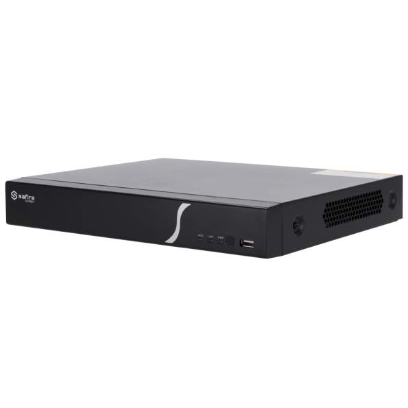 SF-NVR6108-8P-B2 Grabador NVR para 8 cámaras IP con 8 puertos PoE Safire Smart