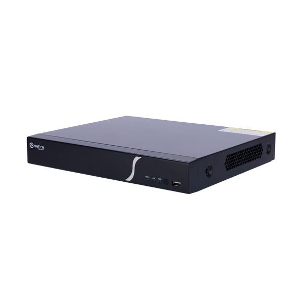 SF-NVR6104-4P-B2 Grabador NVR para 4 cámaras IP con 4 puertos PoE Safire Smart