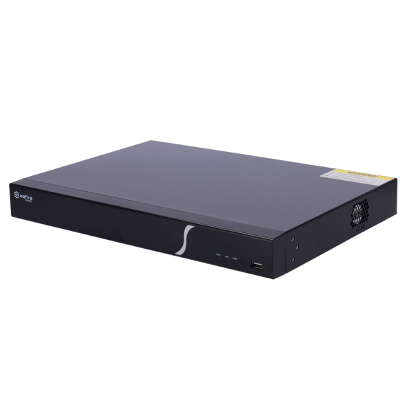 SF-NVR6208-8P-B2 Grabador NVR para 8 cámaras IP con 8 puertos PoE Safire Smart