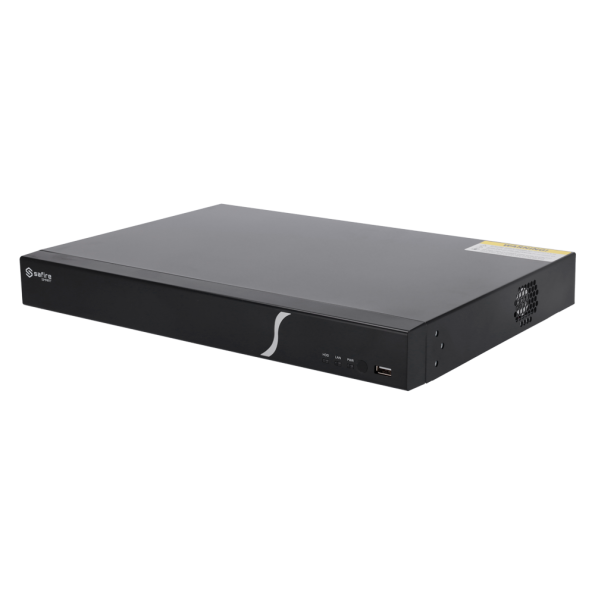 SF-NVR6216-16P-B2 Grabador NVR para 16 cámaras IP con 16 puertos PoE Safire Smart