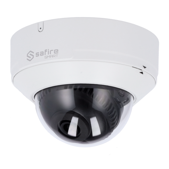 SF-IPD040A-4E1 Cámara Domo IP 4 Mpx Safire Smart, 94 grados, IR 30m con Micro