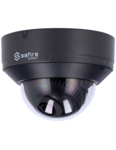 SF-IPD040A-4E1-GREY Cámara Domo IP 4 Mpx Safire Smart Gris, 94 grados, IR 30m con Micro